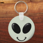 エイリアン顔 キーホルダー (正面)