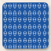 エイリアン顔 コースター (正面)