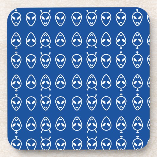 エイリアン顔 コースター (正面)