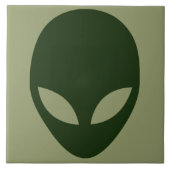 エイリアン顔 タイル (正面)