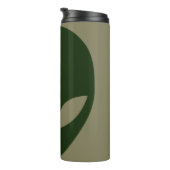 エイリアン顔 タンブラー (回転右)