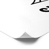 エイリアン顔 パーソナライズされた ポスター (角)