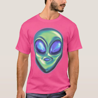 エイリアン顔 Tシャツ