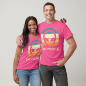 エイリアン顔Ew人おもしろい々Ufoイントロバート男性女性 Tシャツ (ユニセックス)