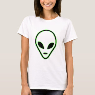 エイリアン顔Tシャツ Tシャツ