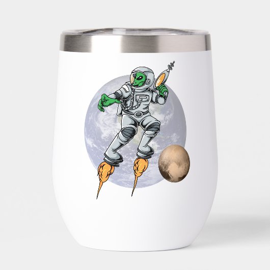 エイリアン飛行士 (背面)