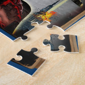 エイリアン食べマイ脳パルプカバースタイルパズル ジグソーパズル (側面)