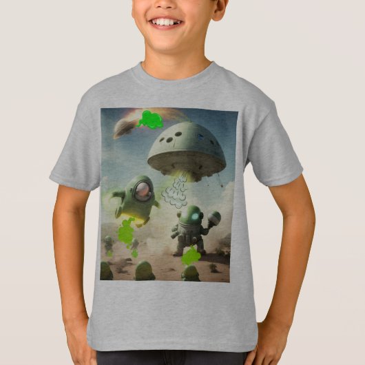 エイリアン養殖 Tシャツ (正面)