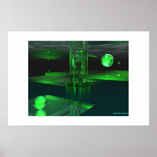 エイリアン骨格 ポスター (正面)