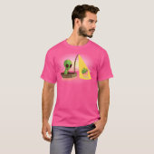 エイリアン魚釣り Tシャツ (正面フル)