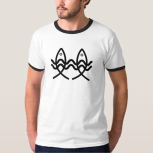 エイリアン魚 Tシャツ