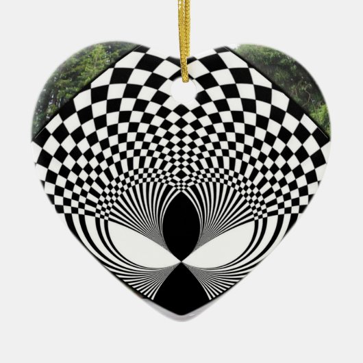 エイリアン – あなたを見て! セラミックオーナメント (正面)