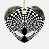 エイリアン – あなたを見て! セラミックオーナメント (裏面)