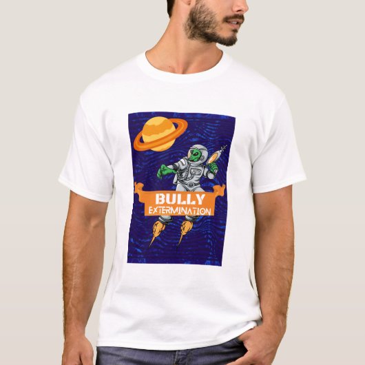 エイリアン いじめっ子 エクスタerminador tシャツ (正面)