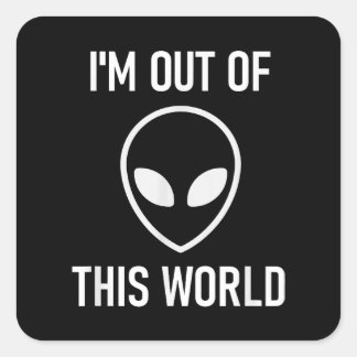 エイリアン、この世から出ておもしろい、ジョーク、サキャスト スクエアシール