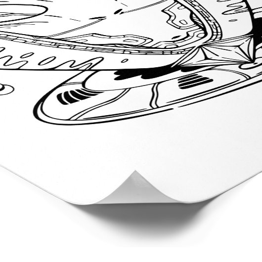 エイリアン：この世界のカラーリングポスターの生き物 ポスター (角)