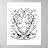 エイリアン：この世界のカラーリングポスターの生き物 ポスター (正面)