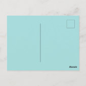 エイリアン、はがき信じに ポストカード (裏面)