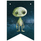 エイリアン アウトーオブ・ディス・ワールド ハッピー バースデー バンテージ フラッグ (第1の旗)