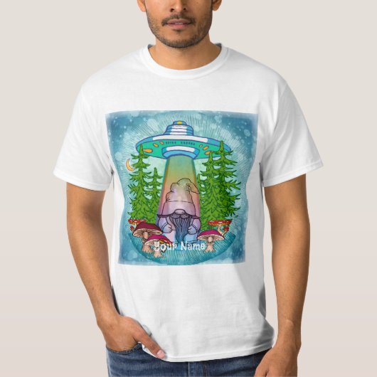 エイリアン+アブダクション+ノーム Tシャツ (正面)