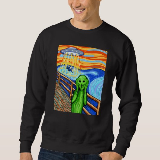エイリアン エイリアン エイリアン Tシャツ UFO (正面)