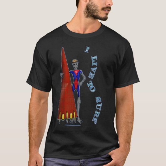 エイリアン・エーション「サーフィンに生きる」シャツ Tシャツ (正面)