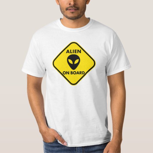 エイリアン・オン・ボードTシャツ Tシャツ (正面)