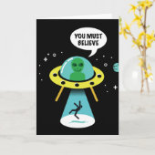 エイリアン カード (黄色い花)