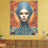 エイリアン キャンバスプリント (インサイチュ (リビング))