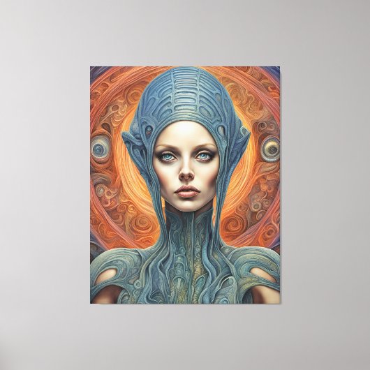 エイリアン キャンバスプリント (正面)