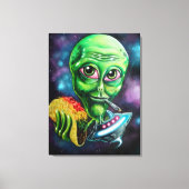 エイリアン キャンバスプリント (正面)