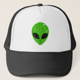 エイリアン・グリーン・ヘッドufo SF超知識者 キャップ