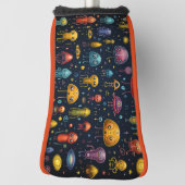 エイリアン ゴルフヘッドカバー (回転90)