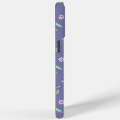 エイリアン+シカ+フォークアート | 空想的なグリーンの子鹿 Case-Mate iPhoneケース (裏面 / 右)