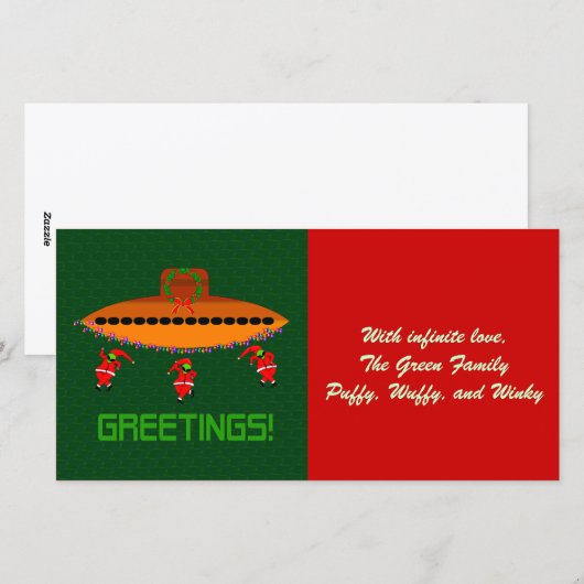 エイリアン シーズンカード (正面/裏面)