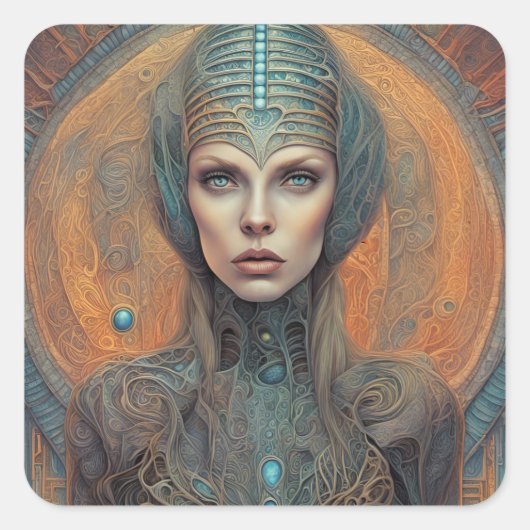 エイリアン スクエアシール (正面)