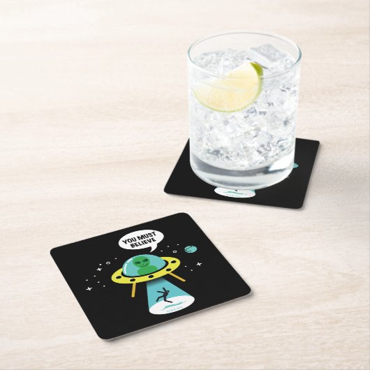 エイリアン スクエアペーパーコースター (インサイチュ)