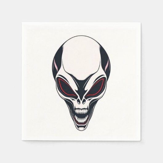 エイリアン スタンダードカクテルナプキン (正面)
