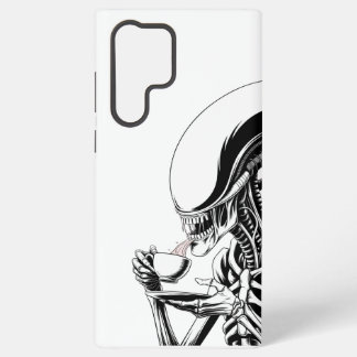 エイリアン ティー タイム SAMSUNG GALAXY S22 ULTRAケース
