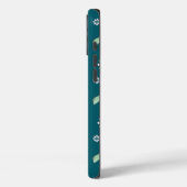 エイリアン+ディア+フォークアート | 幻想的な緑の子鹿 Case-Mate iPhoneケース (裏面 / 左)
