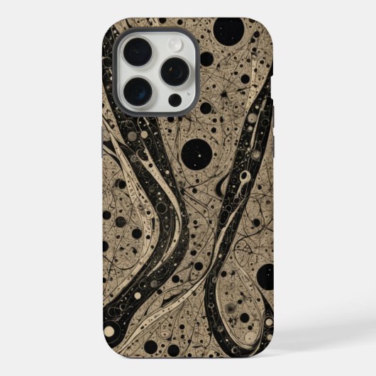エイリアン+ドゥードゥル iPhoneケース (裏面)