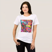 エイリアン+ネイチャー トライブレンドＴシャツ (正面全面)