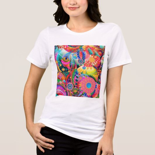 エイリアン+ネイチャー トライブレンドＴシャツ (正面)