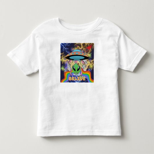 エイリアン , ビリーブ トドラーTシャツ (正面)