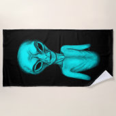 エイリアン ビーチタオル (正面)