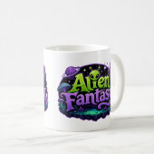 エイリアン・ファンタジー愛好家 コーヒーマグカップ (正面右)