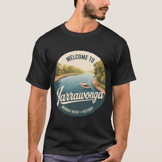 エイリアン・フィッシング・ヴィンテージ Tシャツ (正面)
