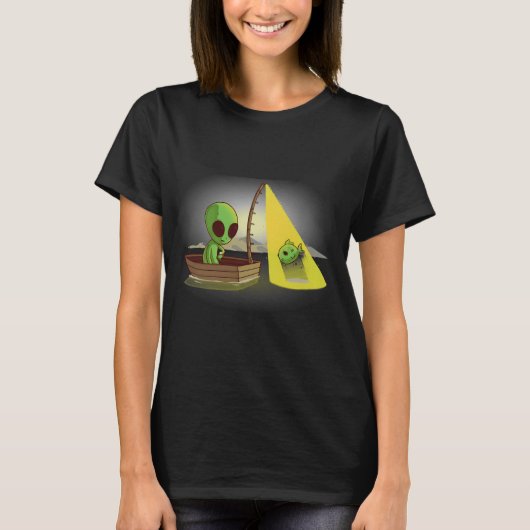 エイリアン+フィッシング Tシャツ (正面)