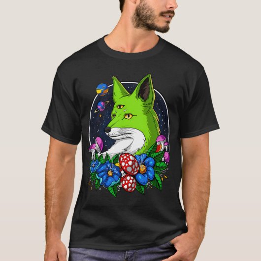 エイリアン+フォックス Tシャツ (正面)