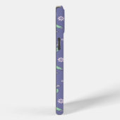 エイリアン・フォークアート・シカ | 幻想的な緑の子鹿 Case-Mate iPhoneケース (裏面 / 右)